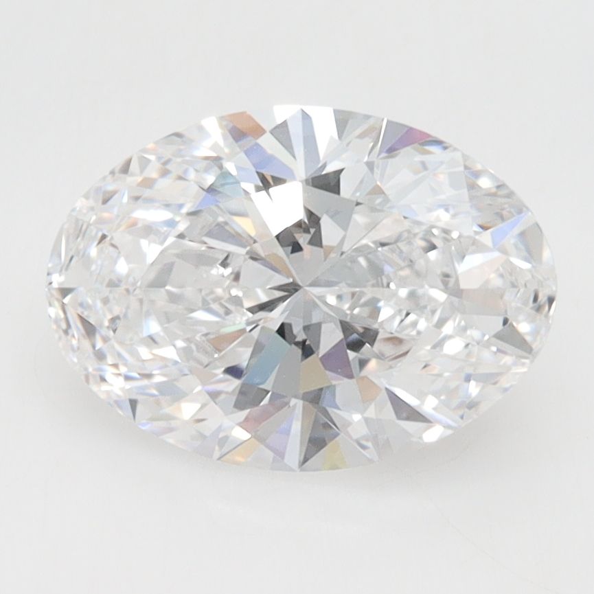 2.01 ct. oval Lab Grown Diamond front image