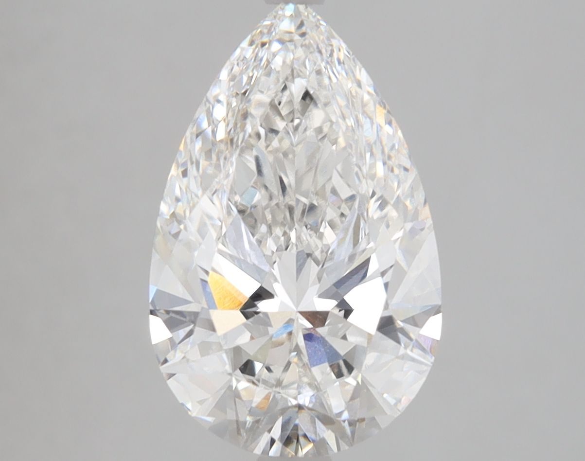 3.10 ct. pear Lab Grown Diamond front image