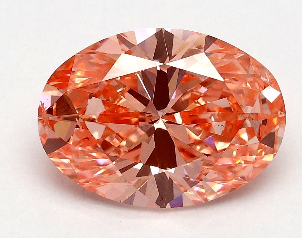 2.06 ct. oval Lab Grown Diamond front image