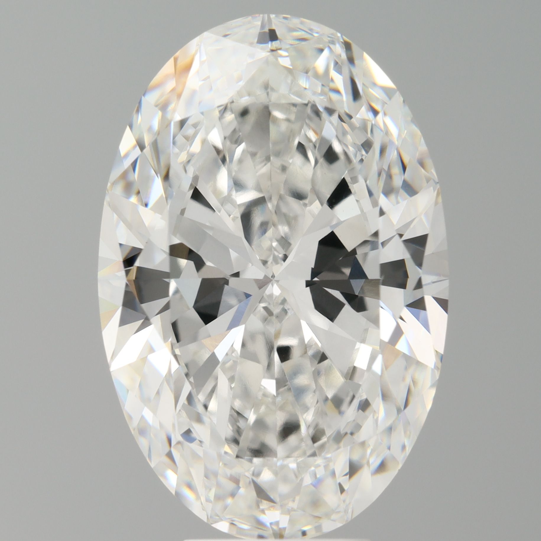 8.05 ct. oval Lab Grown Diamond front image