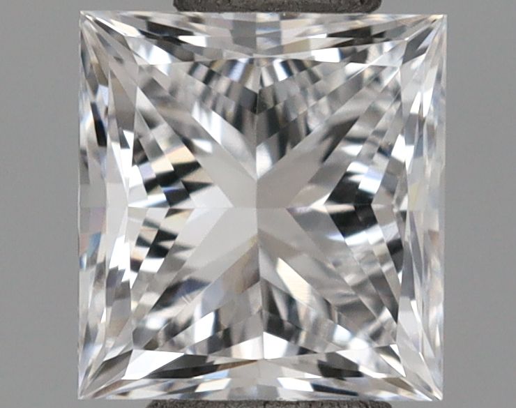 0.65 ct lab-grown Princess Diamond