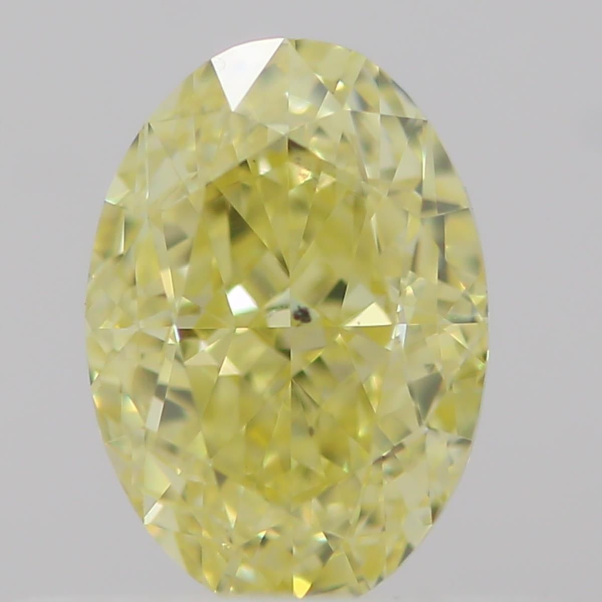 Diament 0.5 ct Fancy Yellow/SI1