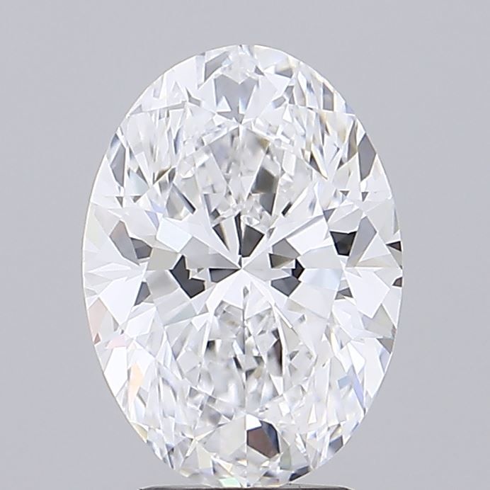 2.89 ct. oval Lab Grown Diamond front image