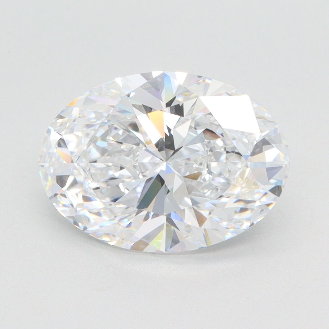 3.03 ct. oval Lab Grown Diamond front image