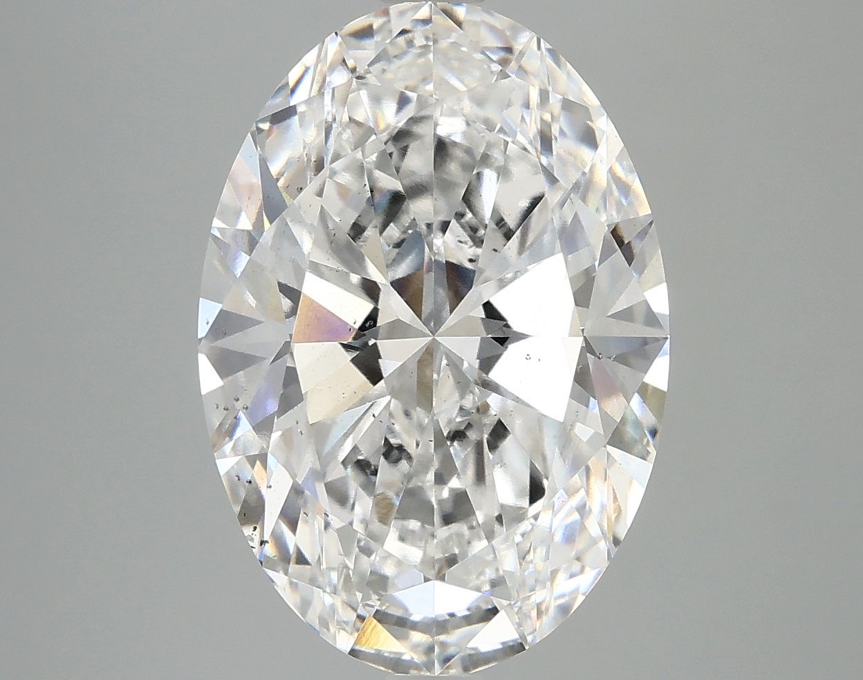 5.80 ct. oval Lab Grown Diamond front image