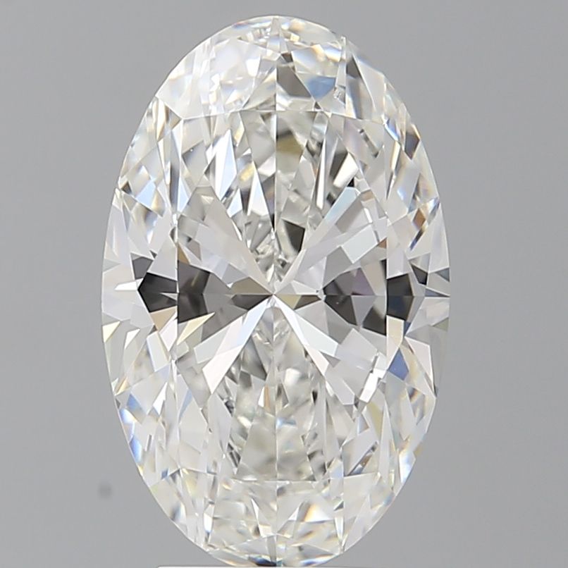 4.09 ct. oval Lab Grown Diamond front image