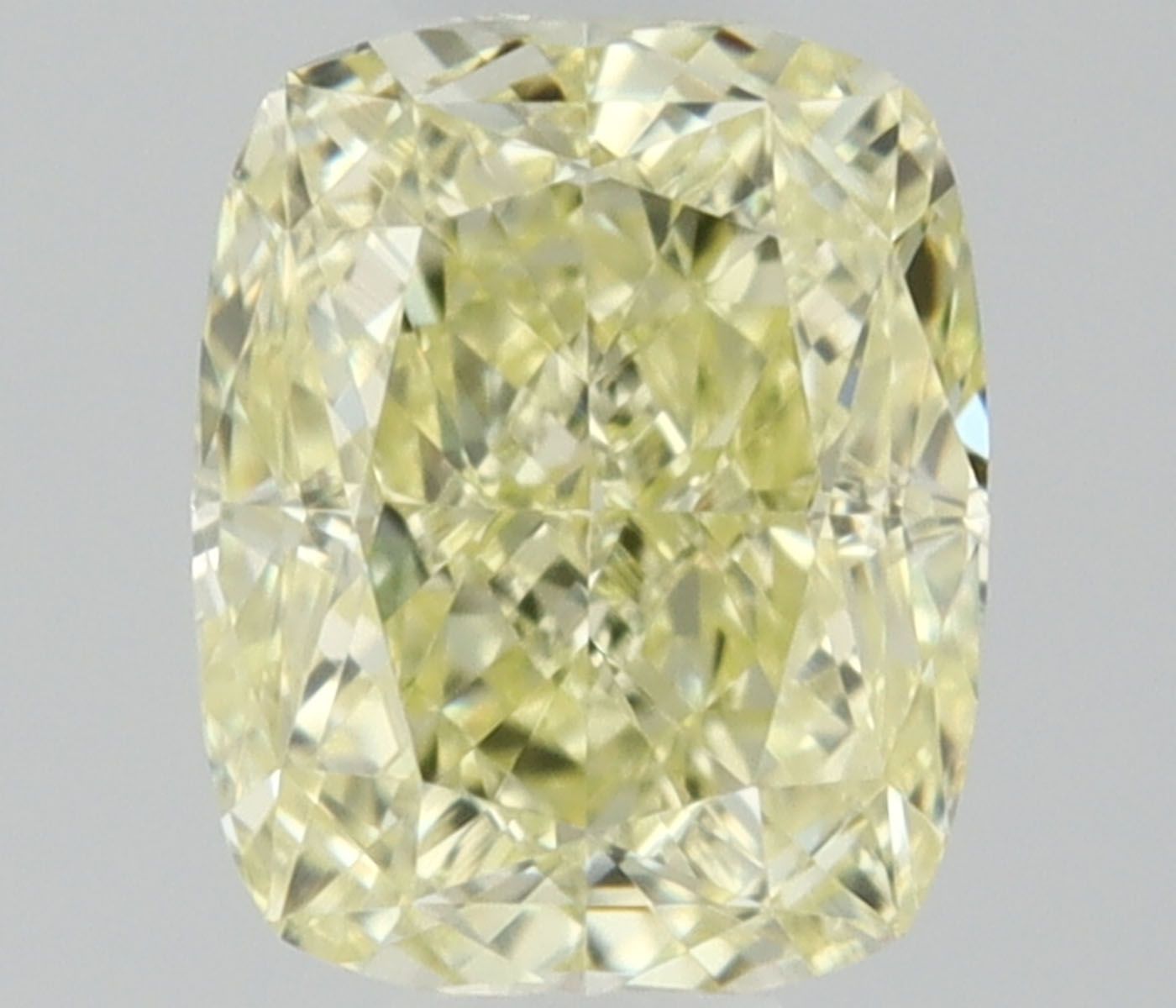 Diament 0.4 ct Fancy Light Yellow/VVS2