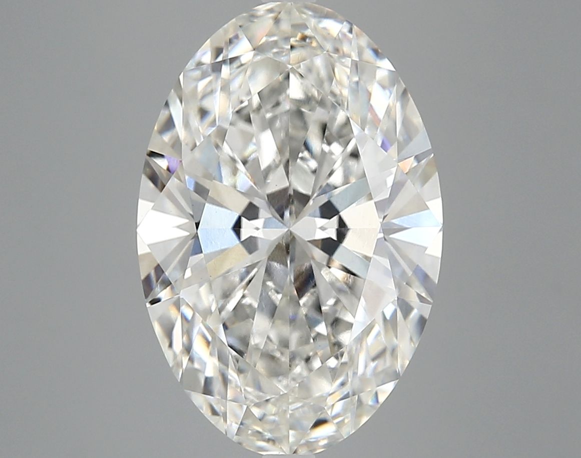 6.04 ct. oval Lab Grown Diamond front image