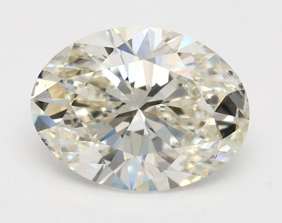 2.02 ct. oval Lab Grown Diamond front image