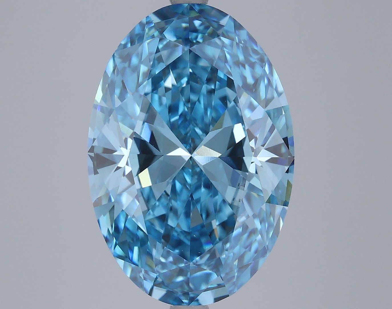 7.04 ct. oval Lab Grown Diamond front image