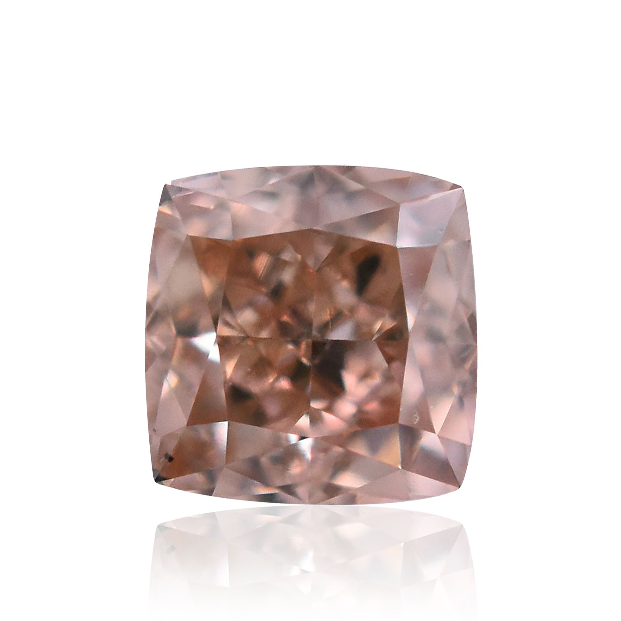 Diament 0.24 ct Fancy Orangey Pink/