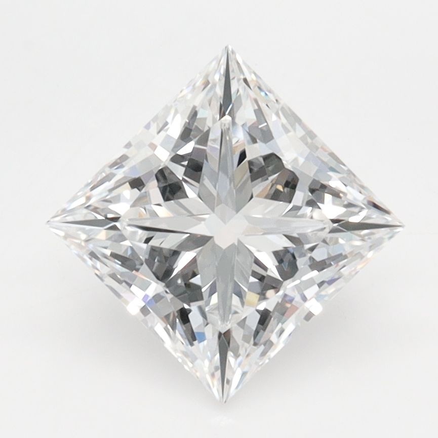 2.09 ct. princess Lab Grown Diamond front image