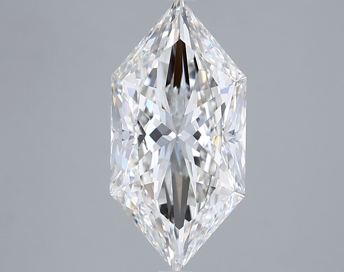 3.87 ct lab-grown Hexagonal Diamond