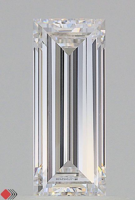 1 ct lab-grown Baguette Diamond