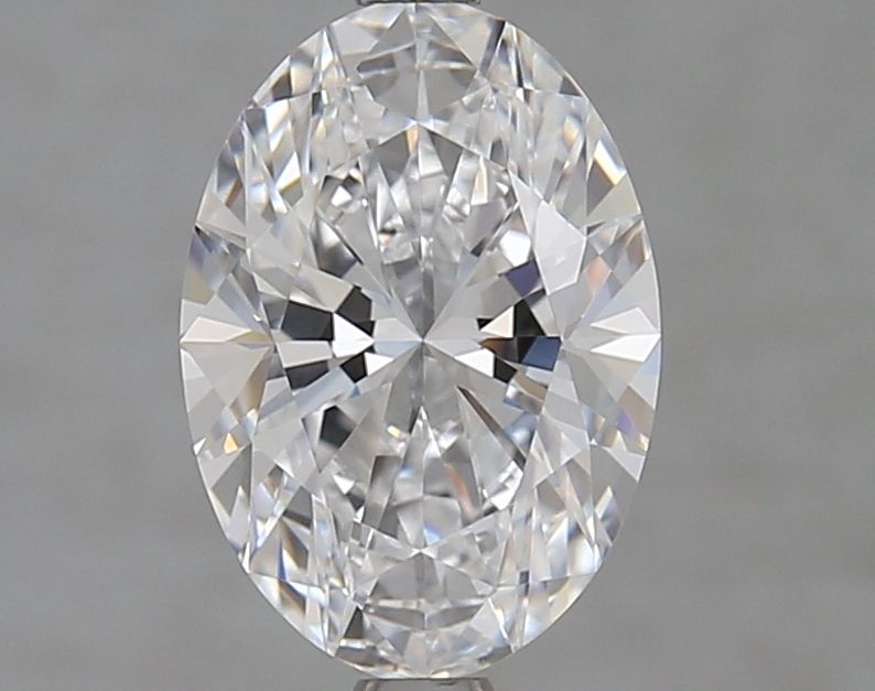 2.01 ct. oval Lab Grown Diamond front image