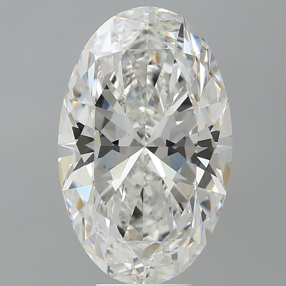 7.56 ct. oval Lab Grown Diamond front image