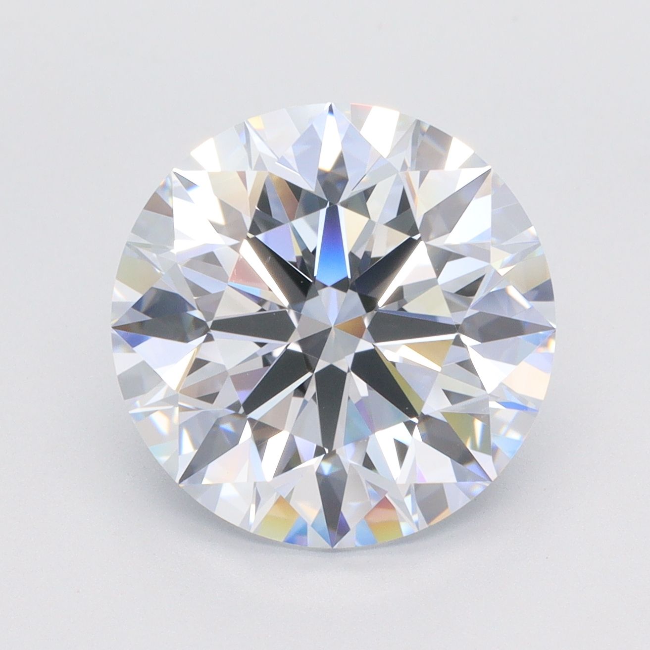 5.95 ct. round Lab Grown Diamond front image
