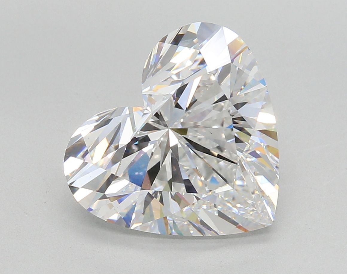 5.45 ct. heart Lab Grown Diamond front image