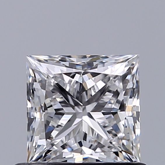 0.63 ct. princess Lab Grown Diamond front image