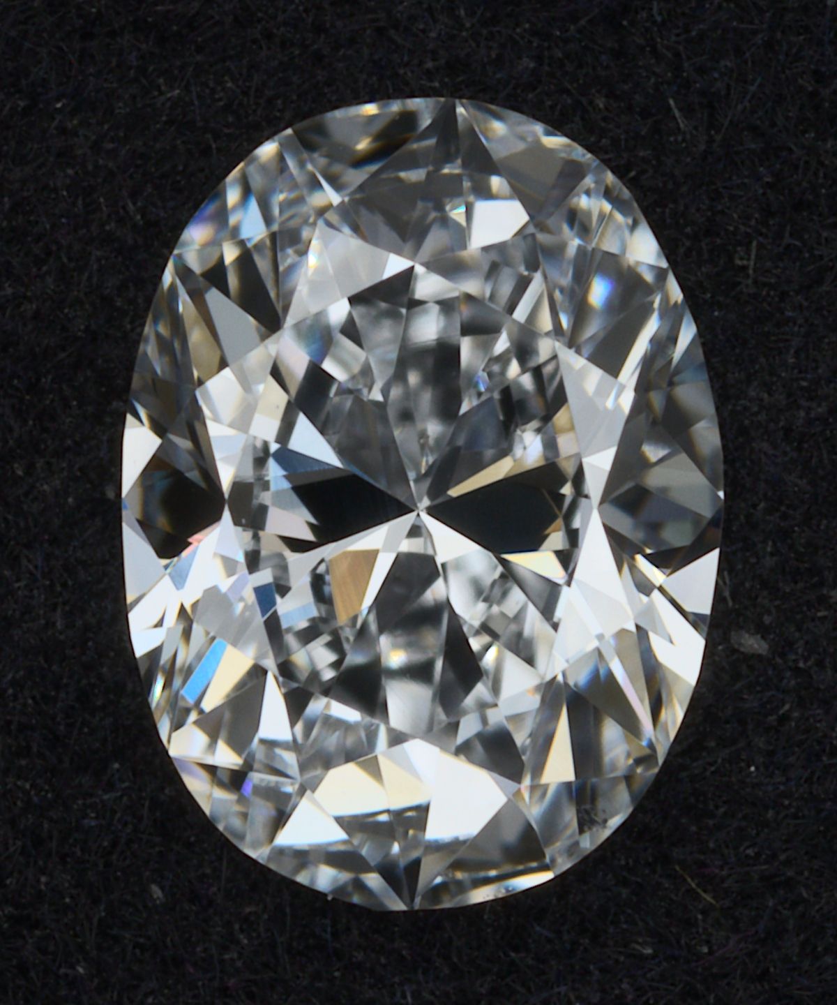 0.50 ct. oval Lab Grown Diamond front image
