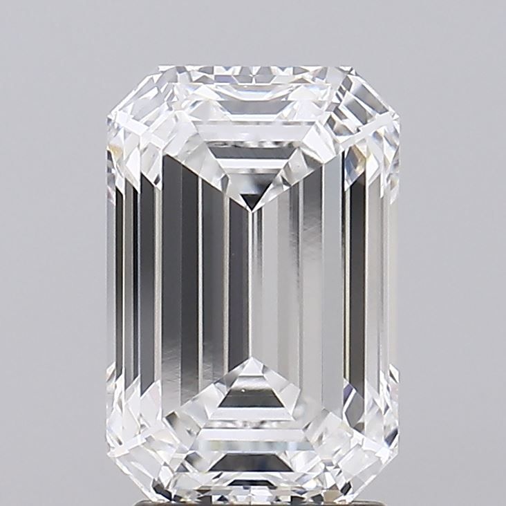 3.12 ct. emerald Lab Grown Diamond front image