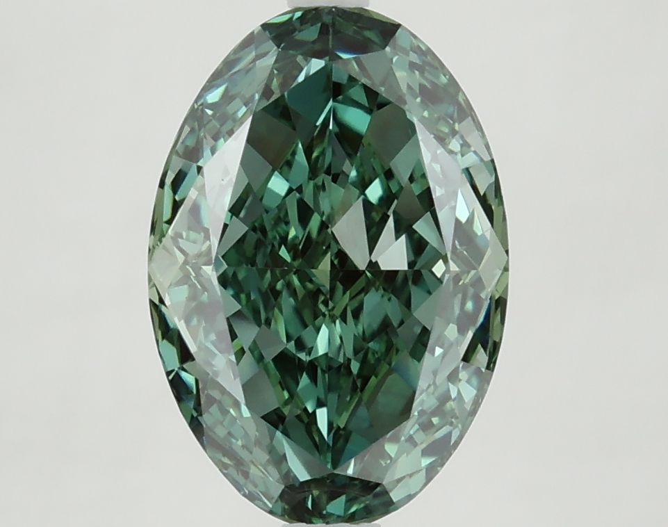 3.35 ct. oval Lab Grown Diamond front image