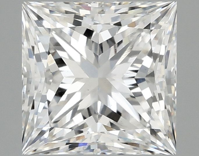 3.04 ct. princess Lab Grown Diamond front image