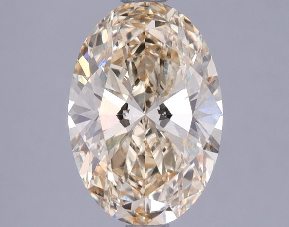 1.93 ct. oval Lab Grown Diamond front image