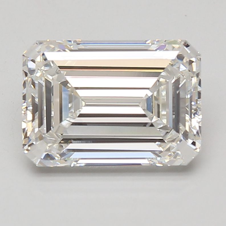 4.05 ct. emerald Lab Grown Diamond front image