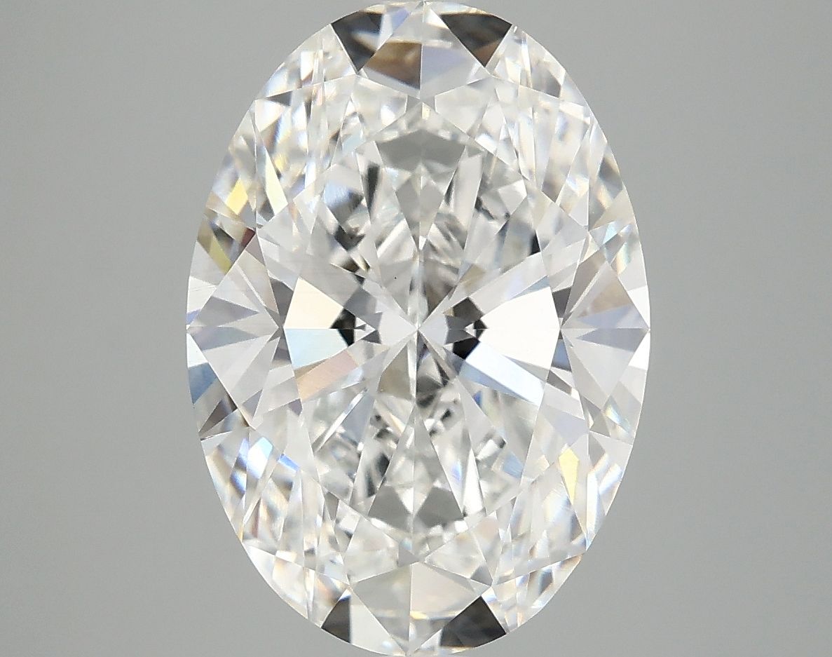 5.09 ct. oval Lab Grown Diamond front image