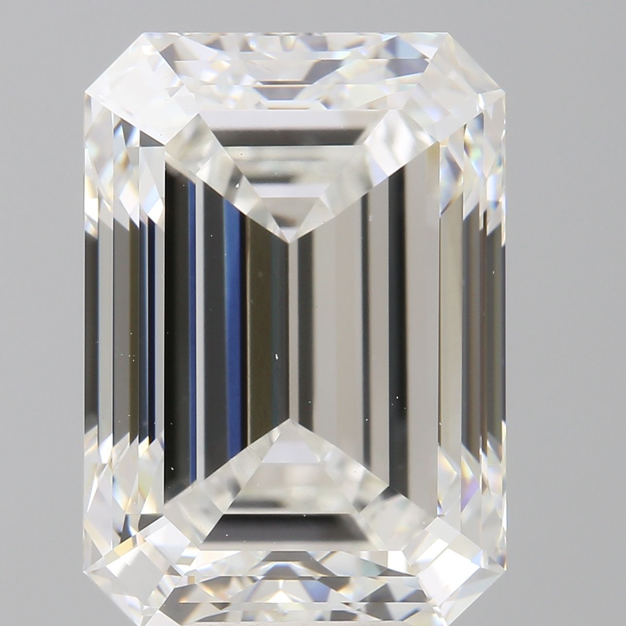 9.59 ct. emerald Lab Grown Diamond front image