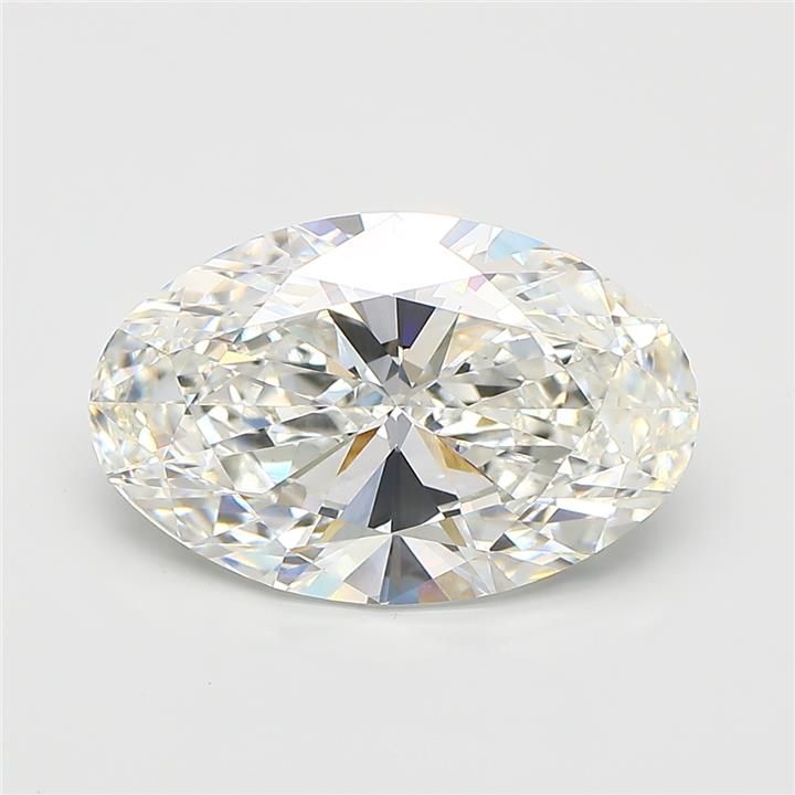 5.04 ct. oval Lab Grown Diamond front image