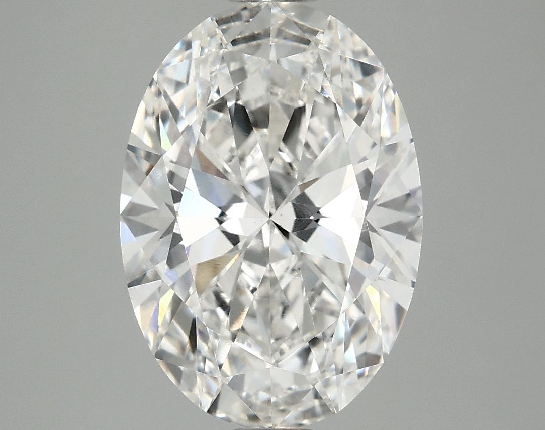 3.93 ct. oval Lab Grown Diamond front image