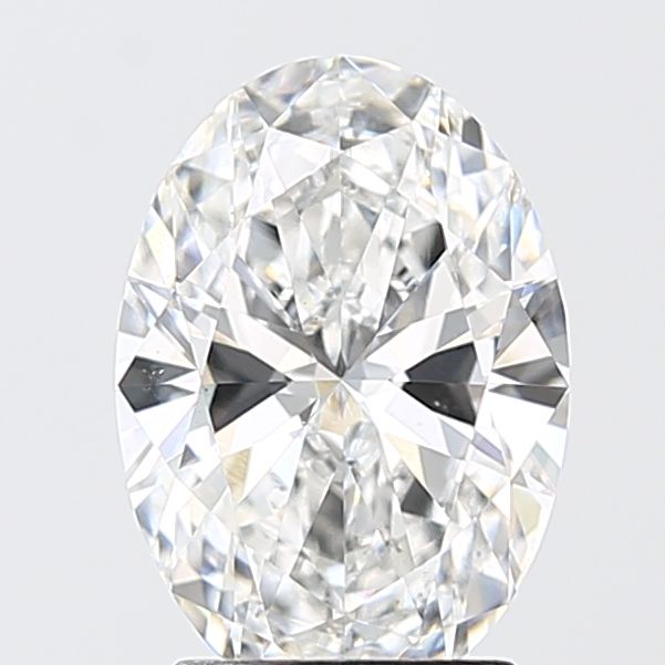 2.08 ct. oval Lab Grown Diamond front image