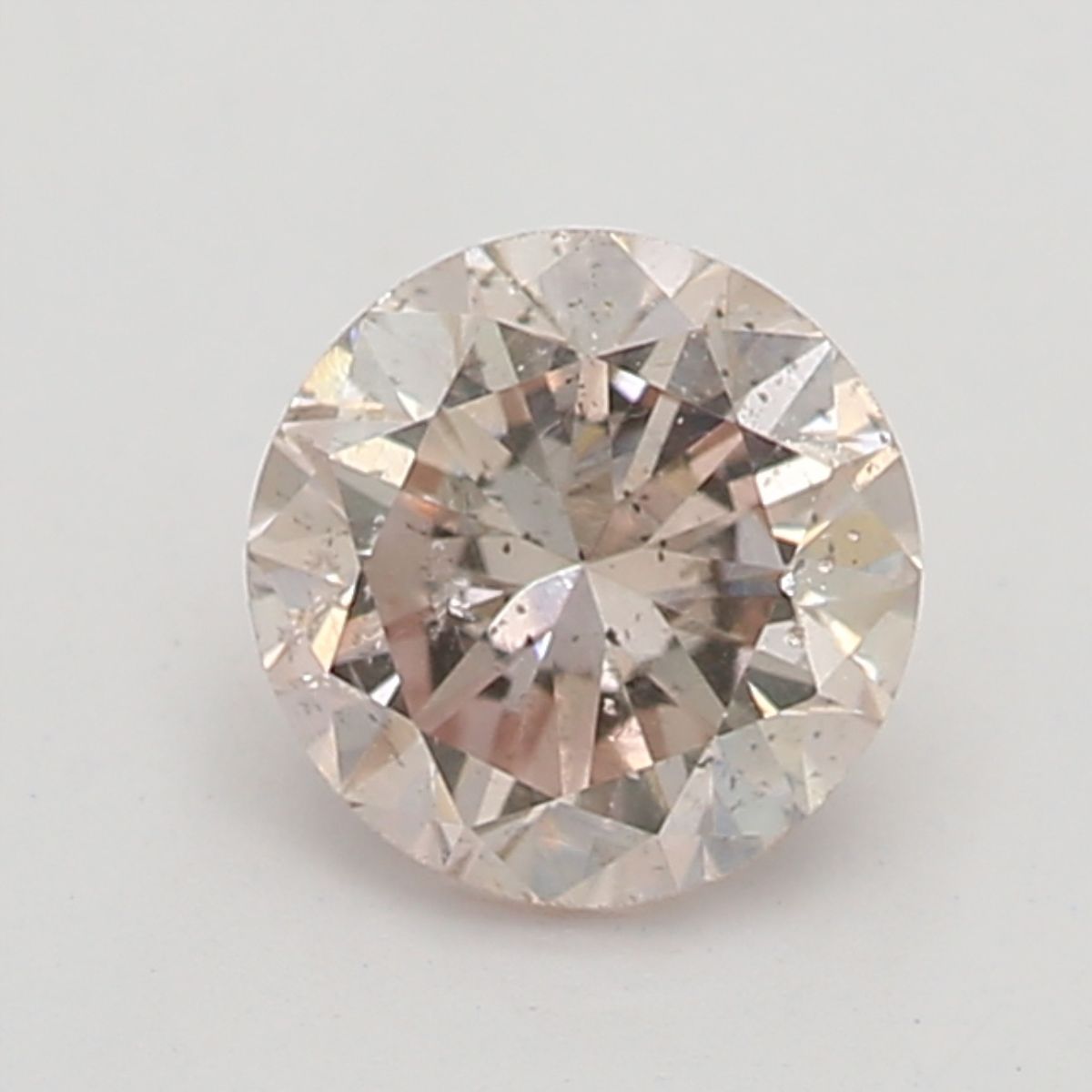 Diament 0.28 ct Fancy Light Orangey Pink/SI2