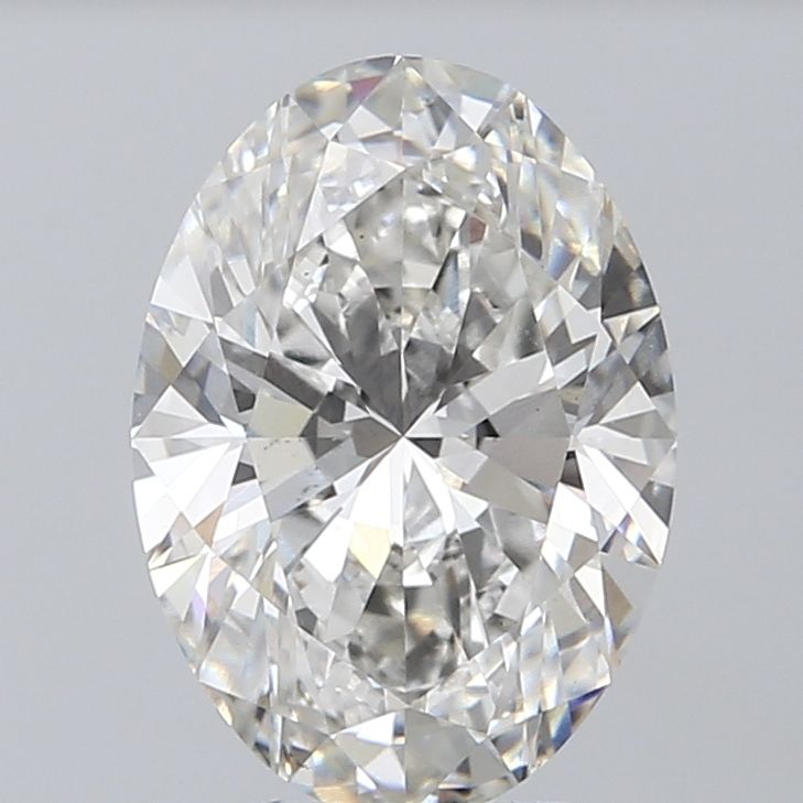 3.68 ct. oval Lab Grown Diamond front image