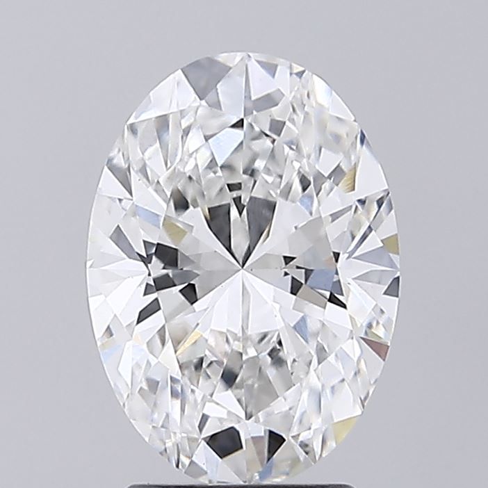 2.50 ct. oval Lab Grown Diamond front image