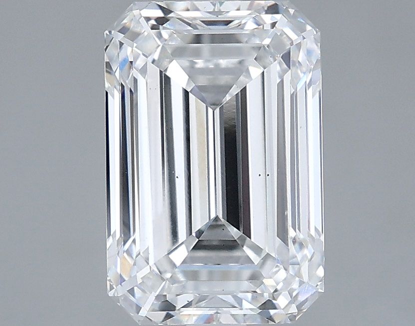 2.84 ct. emerald Lab Grown Diamond front image