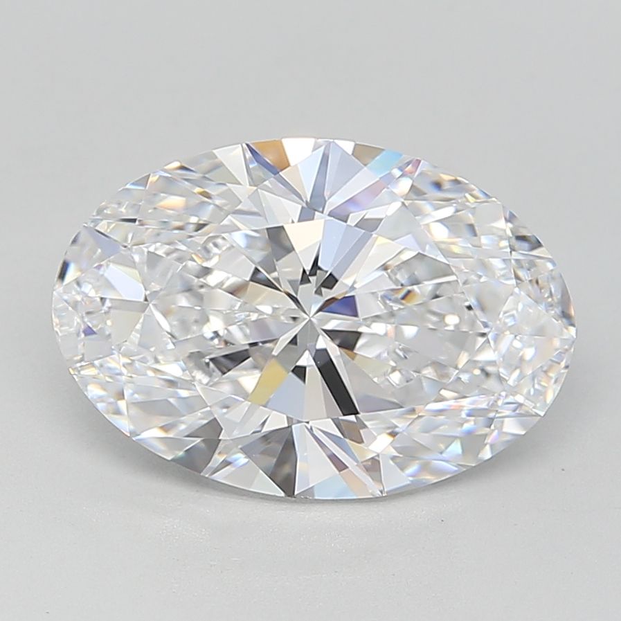 5.15 ct. oval Lab Grown Diamond front image