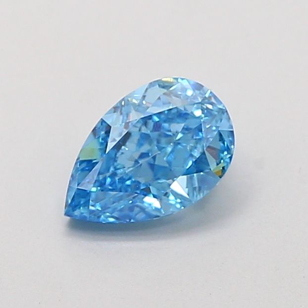 0.93 CT Fancy Vivid Blue PEAR