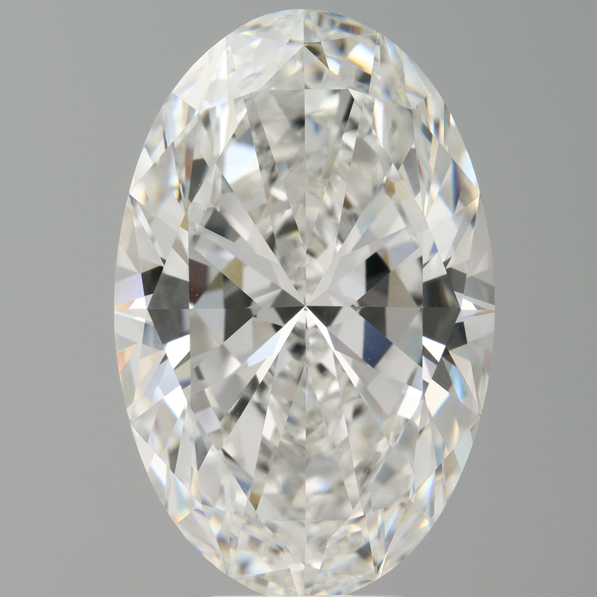 9.08 ct. oval Lab Grown Diamond front image