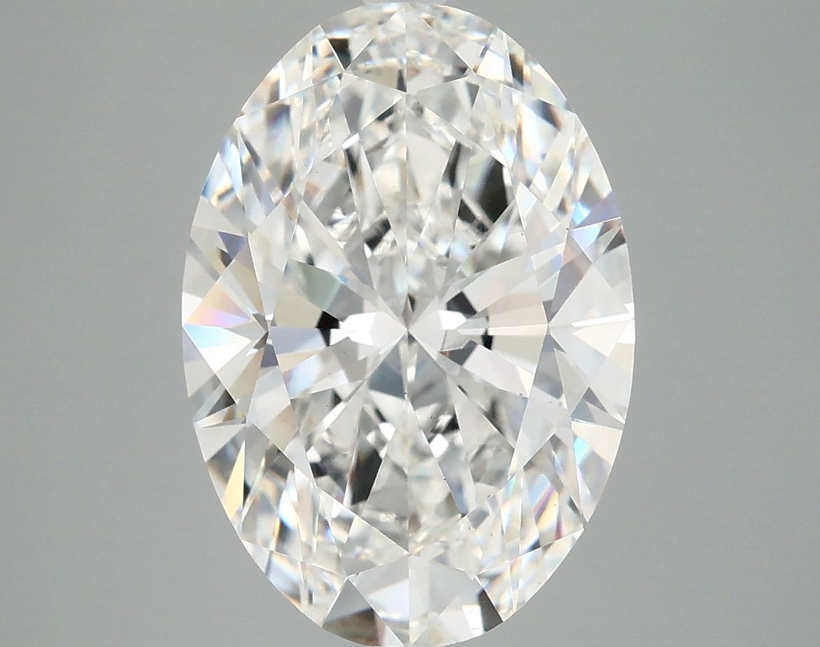 5.03 ct. oval Lab Grown Diamond front image