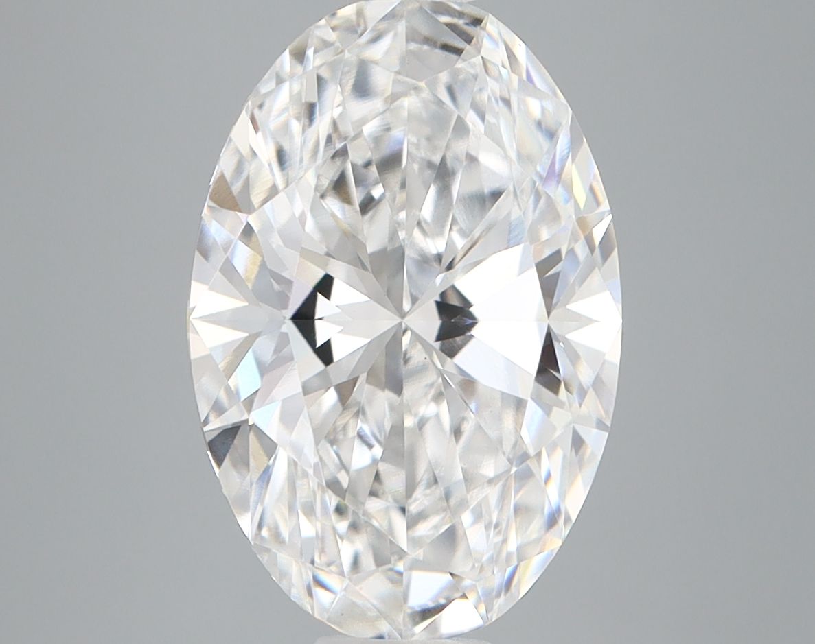 4.05 ct. oval Lab Grown Diamond front image