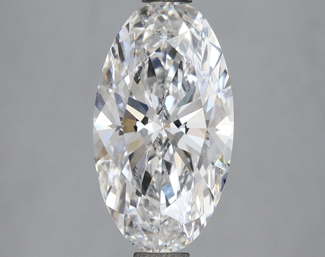 2.08 ct. oval Lab Grown Diamond front image