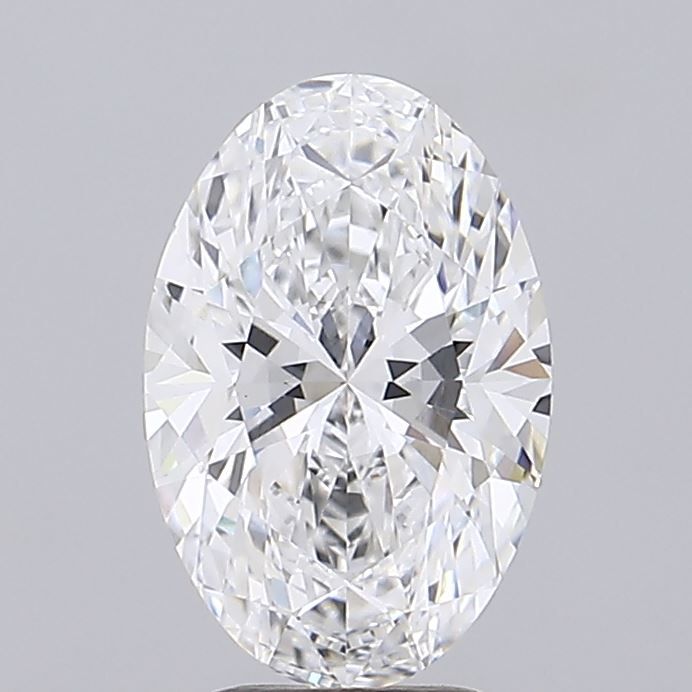 3.36 ct. oval Lab Grown Diamond front image