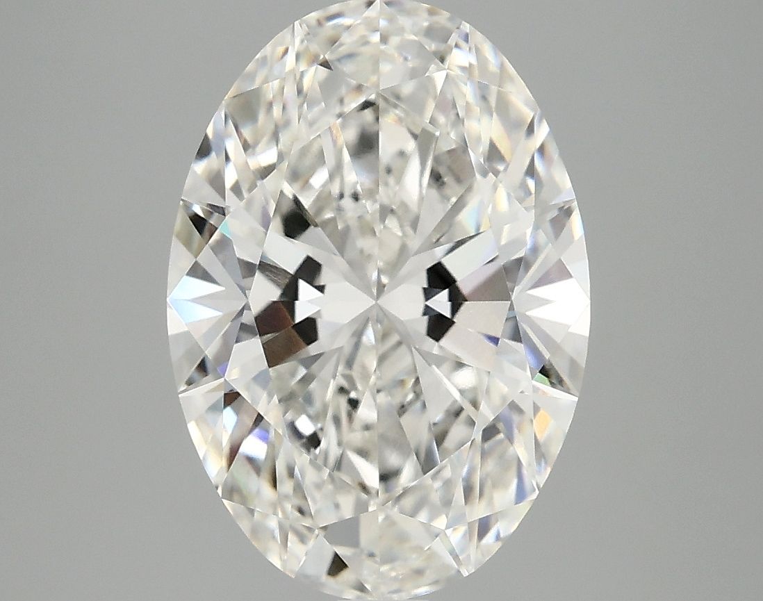 4.09 ct. oval Lab Grown Diamond front image