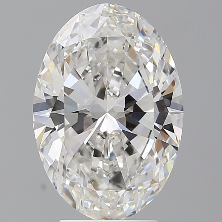 4.05 ct. oval Lab Grown Diamond front image