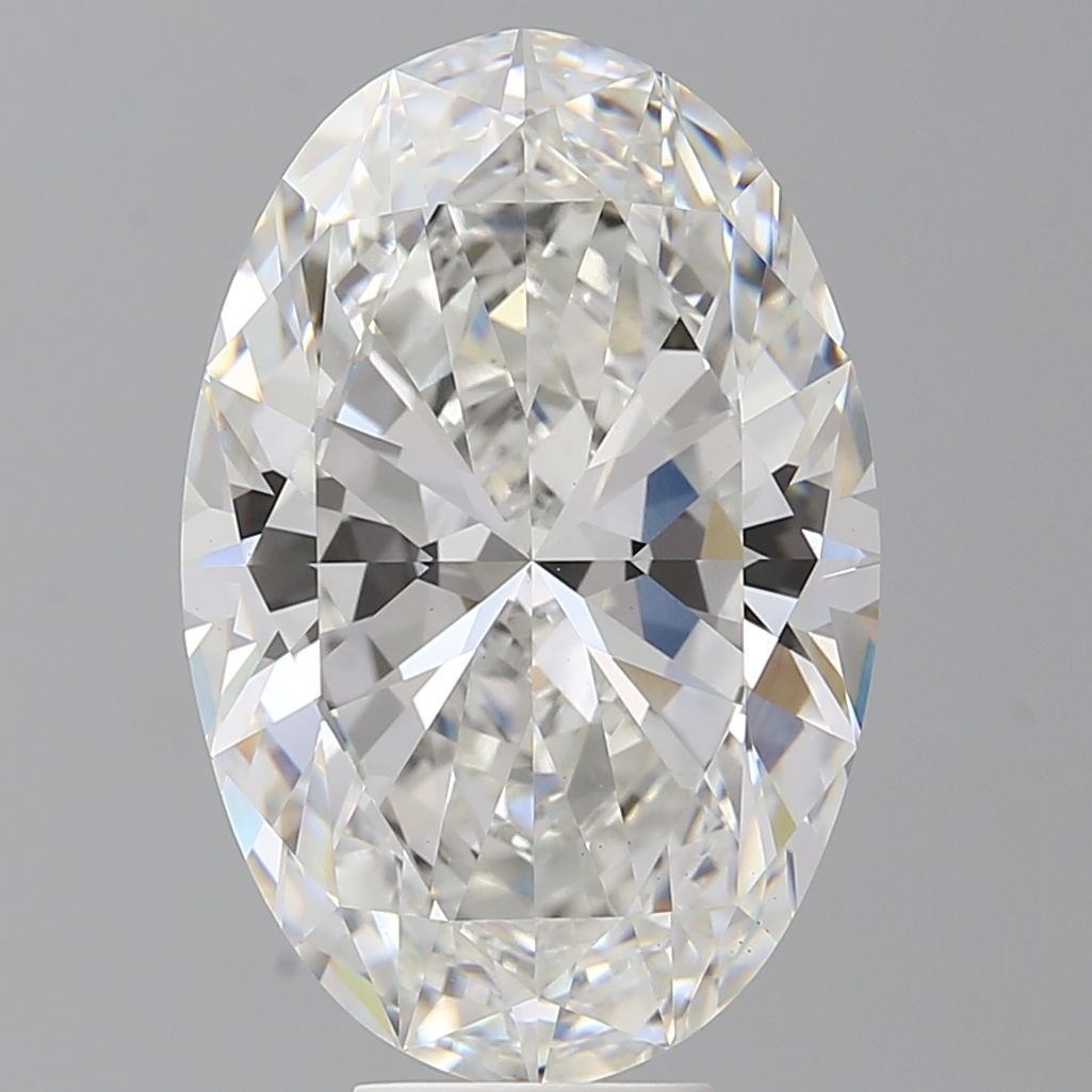 9.06 ct. oval Lab Grown Diamond front image