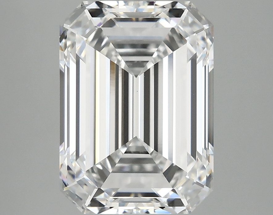 3.76 ct. emerald Lab Grown Diamond front image