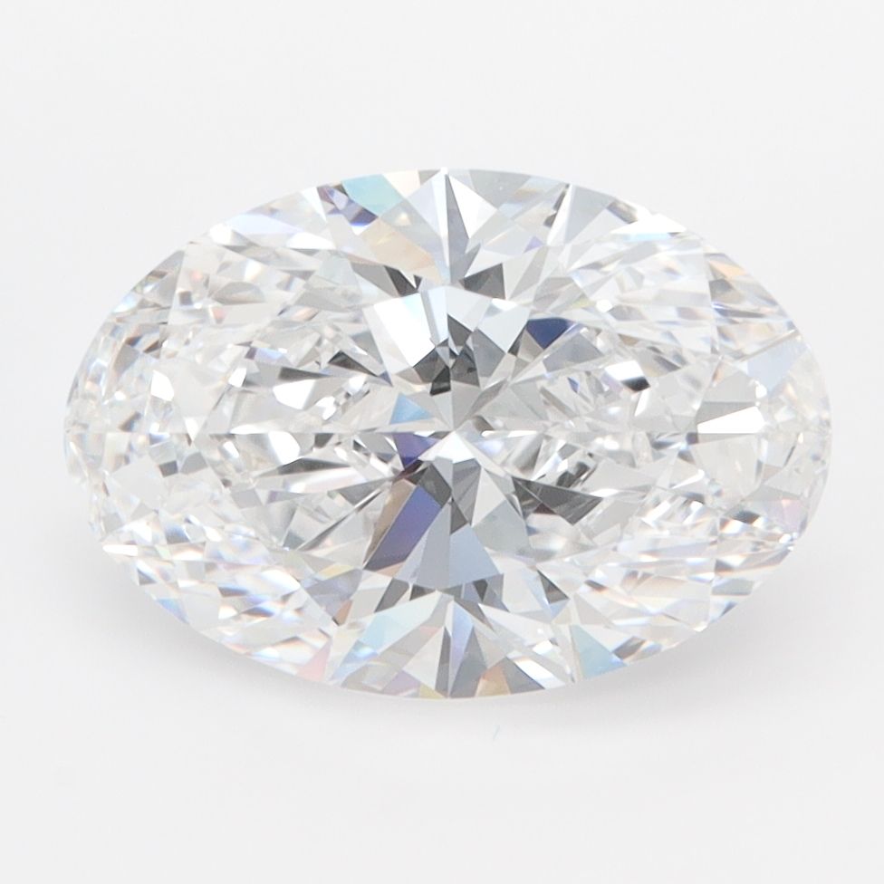 3.01 ct. oval Lab Grown Diamond front image